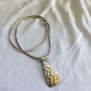 Silpada Tab Tie Necklace N1592